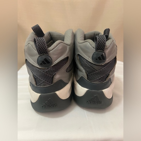 Men’s Adidas Gray and Black Sneakers size 14 sporty running basketball - Picture 6 of 8